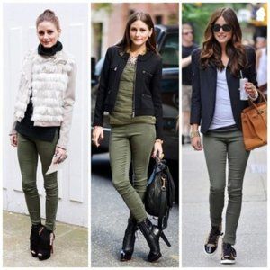 AG Legging Ankle Jean Army Green *@tx2033*